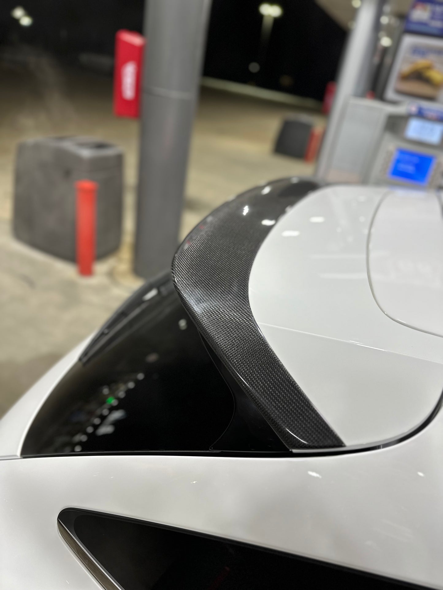 Carbon Fiber Rear Spoiler Genesis GV70