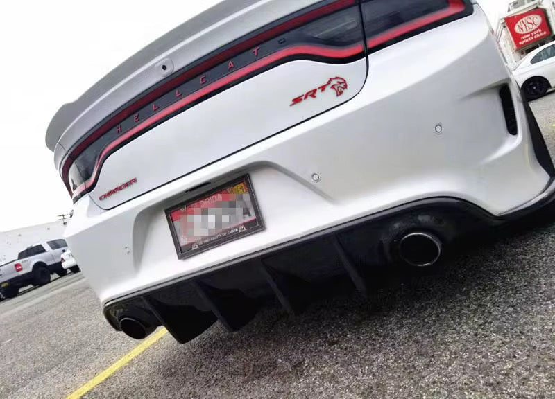Carbon Fiber Rear Diffuser Dodge Charger Hellcat