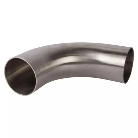 2.5” ID 409 Stainless Steel Exhaust Piping – 90° Mandrel Bend