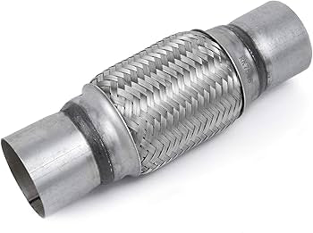 2.5” Stainless Steel Flex Pipe with Necks