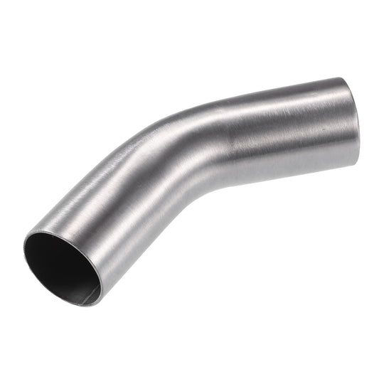 2.5” ID 409 Stainless Steel Exhaust Piping – 45° Mandrel Bend